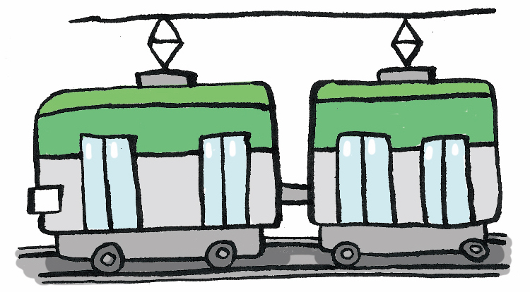 Wie heißen die Fahrzeuge auf Deutsch?